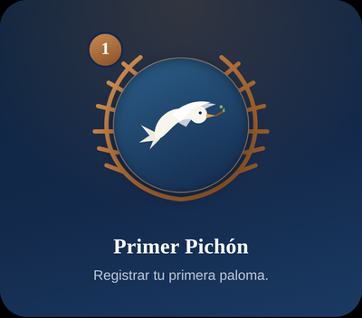 Insignia Primer Pichón
